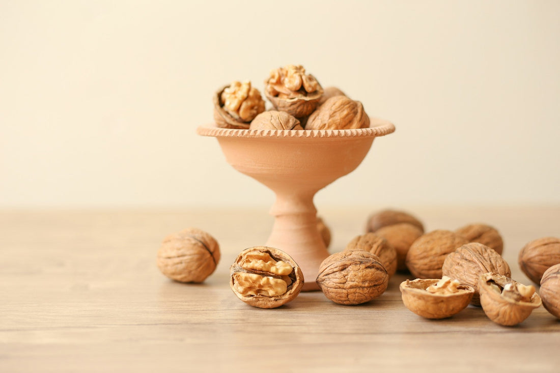 bowl of walnuts