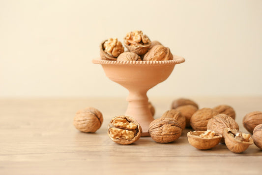 bowl of walnuts