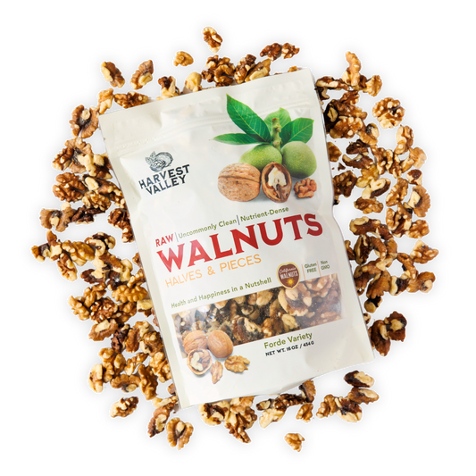 Raw Forde Walnuts - 1 lb